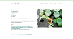 Desktop Screenshot of bonnietsui.com